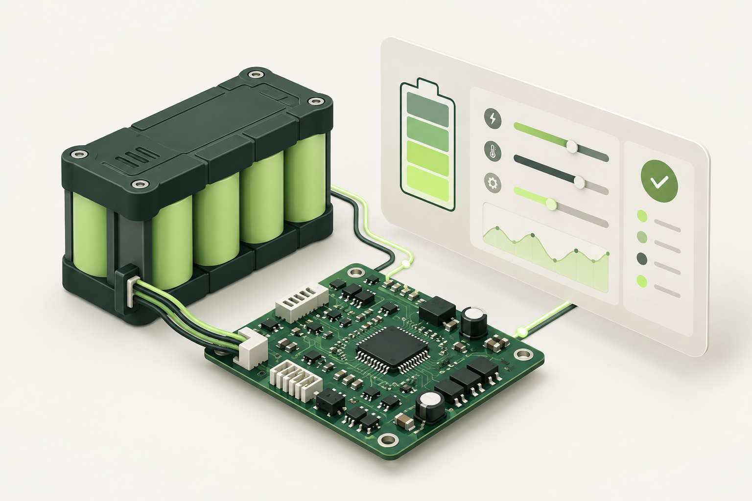 Software de configuración y supervisión de BMS